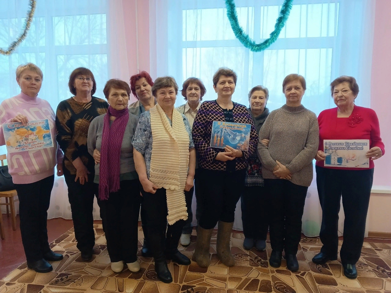 Тепло души в крещенские морозы