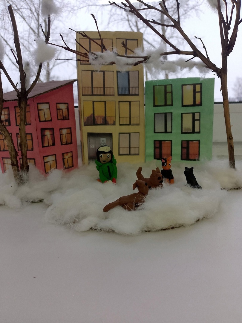 Зима в городе