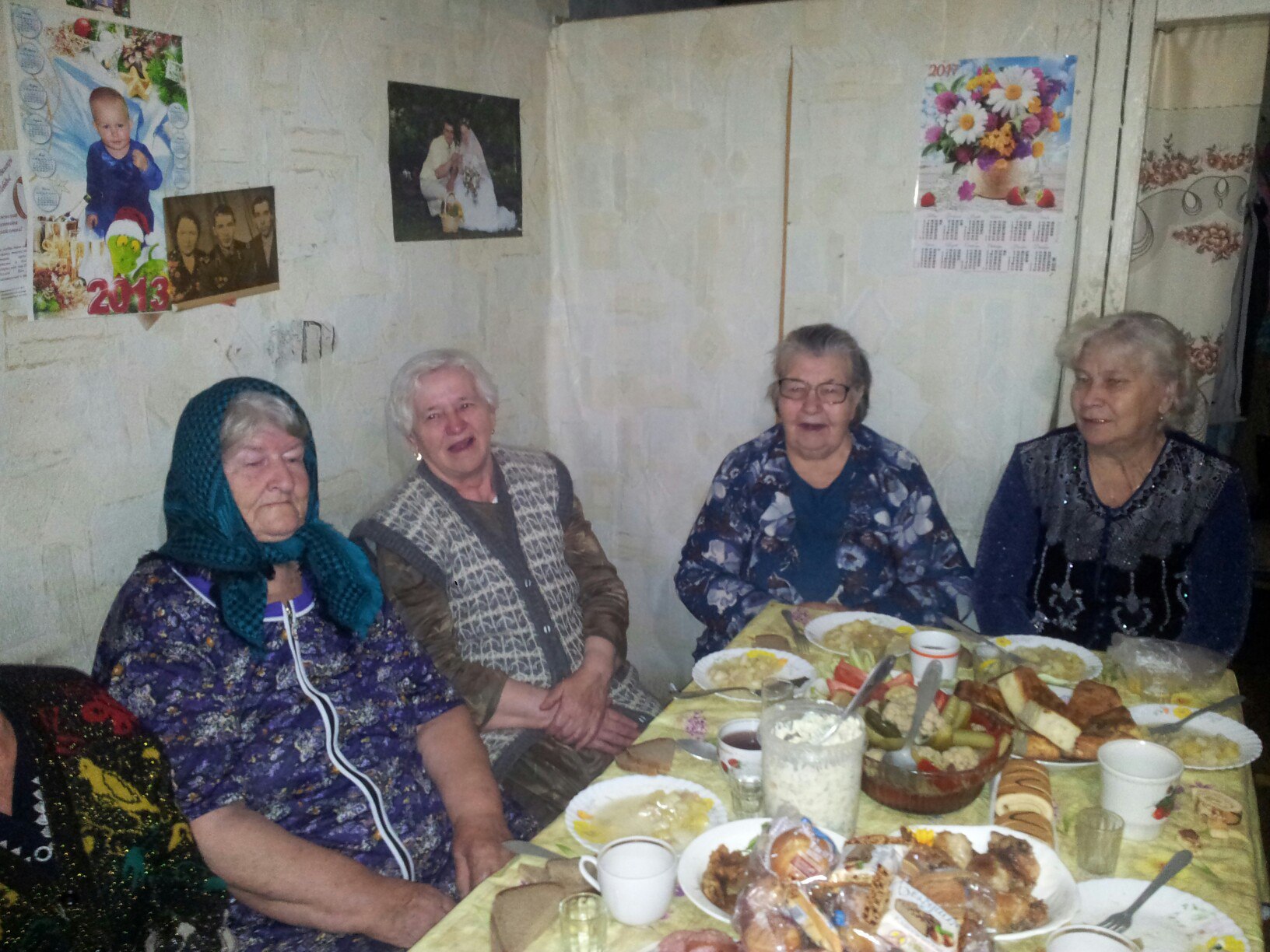 Мероприятие, посвященное Дню пожилого человека в д. Тяпино.