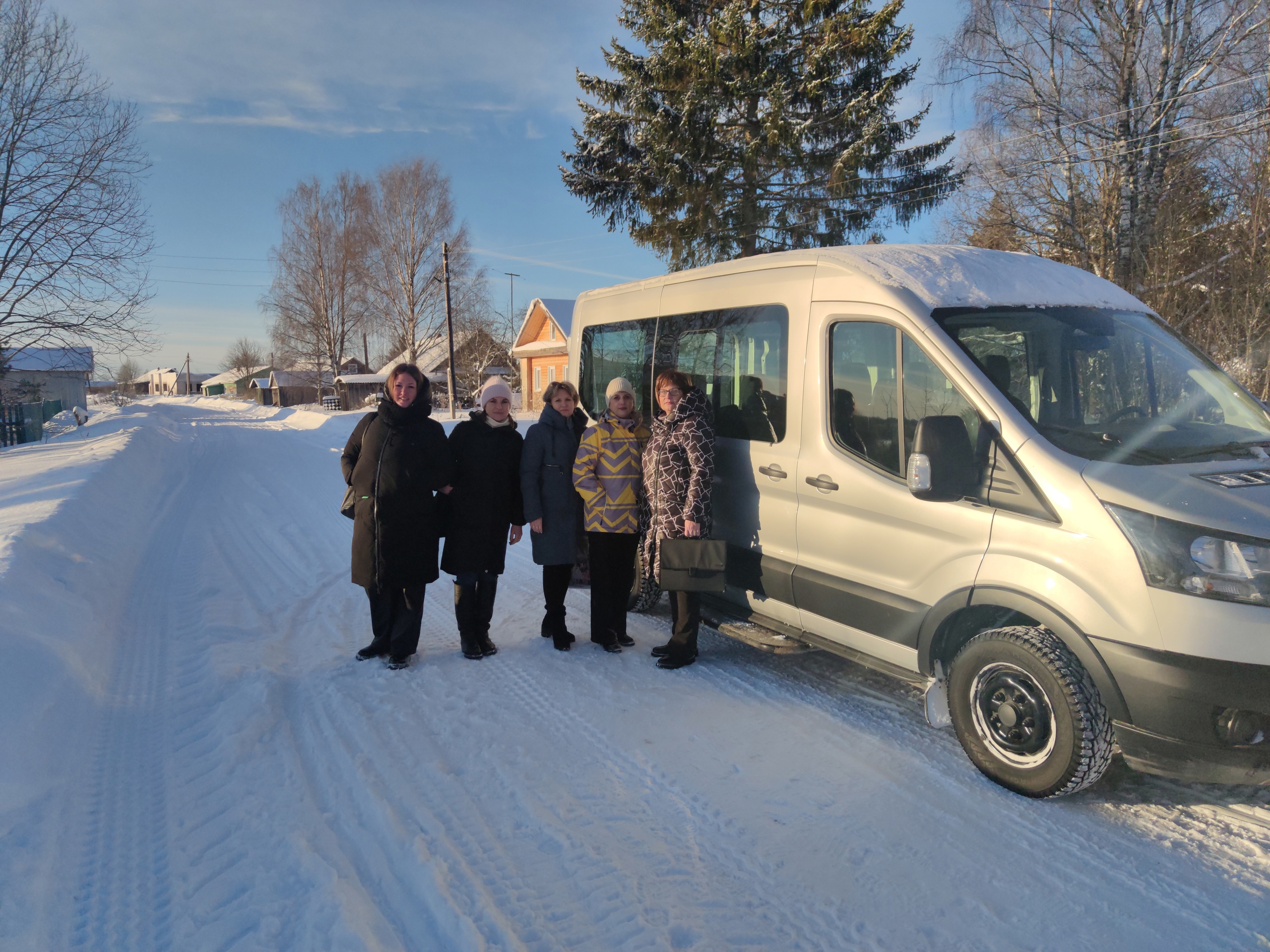 18 января 2024 года был осуществлен выезд Мобильной бригады в Ершовское сельское поселение (д.Березник, д.Киргоды, д.Камешник, д.Дерягино)