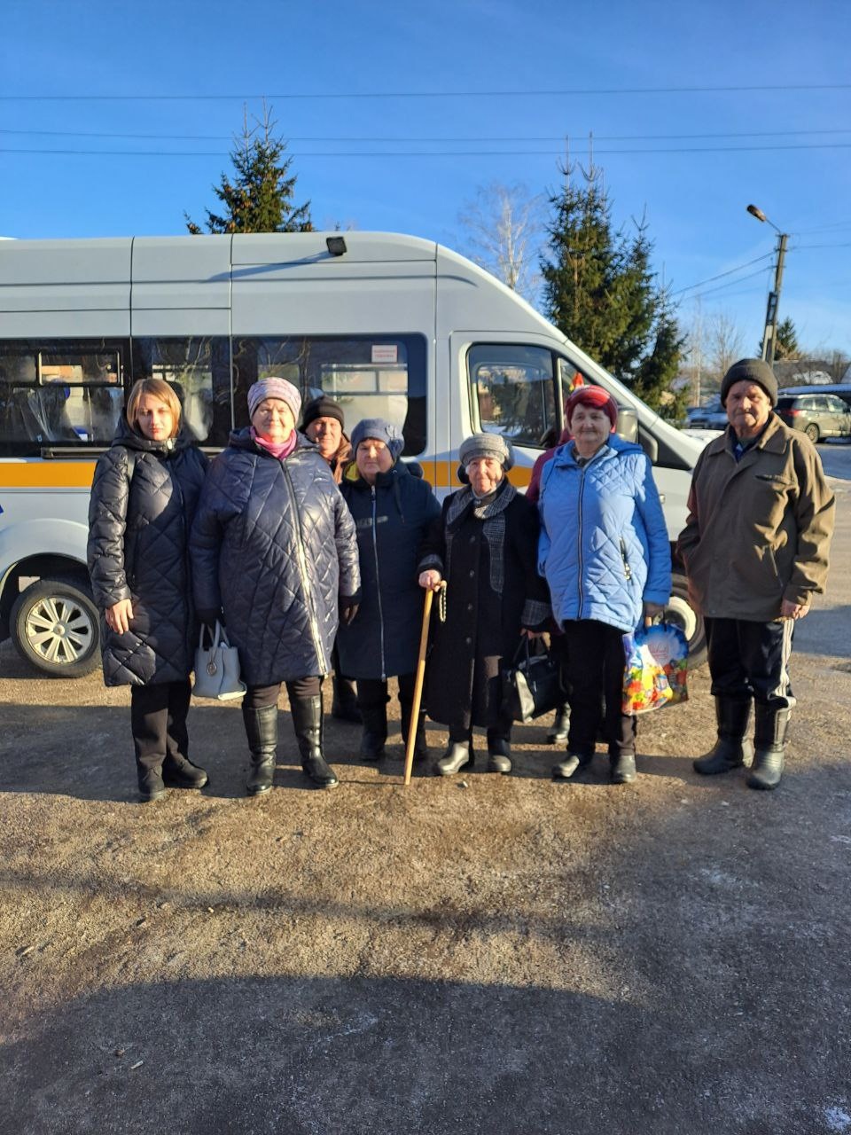 13 и 15 марта 2024 года осуществлена доставка 14 граждан из Угольского сельского поселения (с. Любомирово, д. Братково)