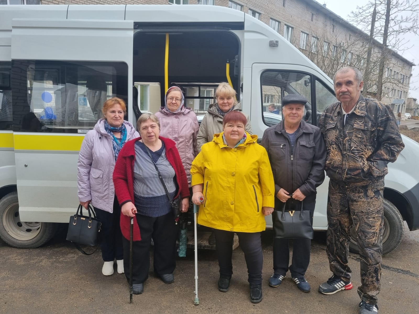 Доставка граждан старше 60 лет (18.04.2025)