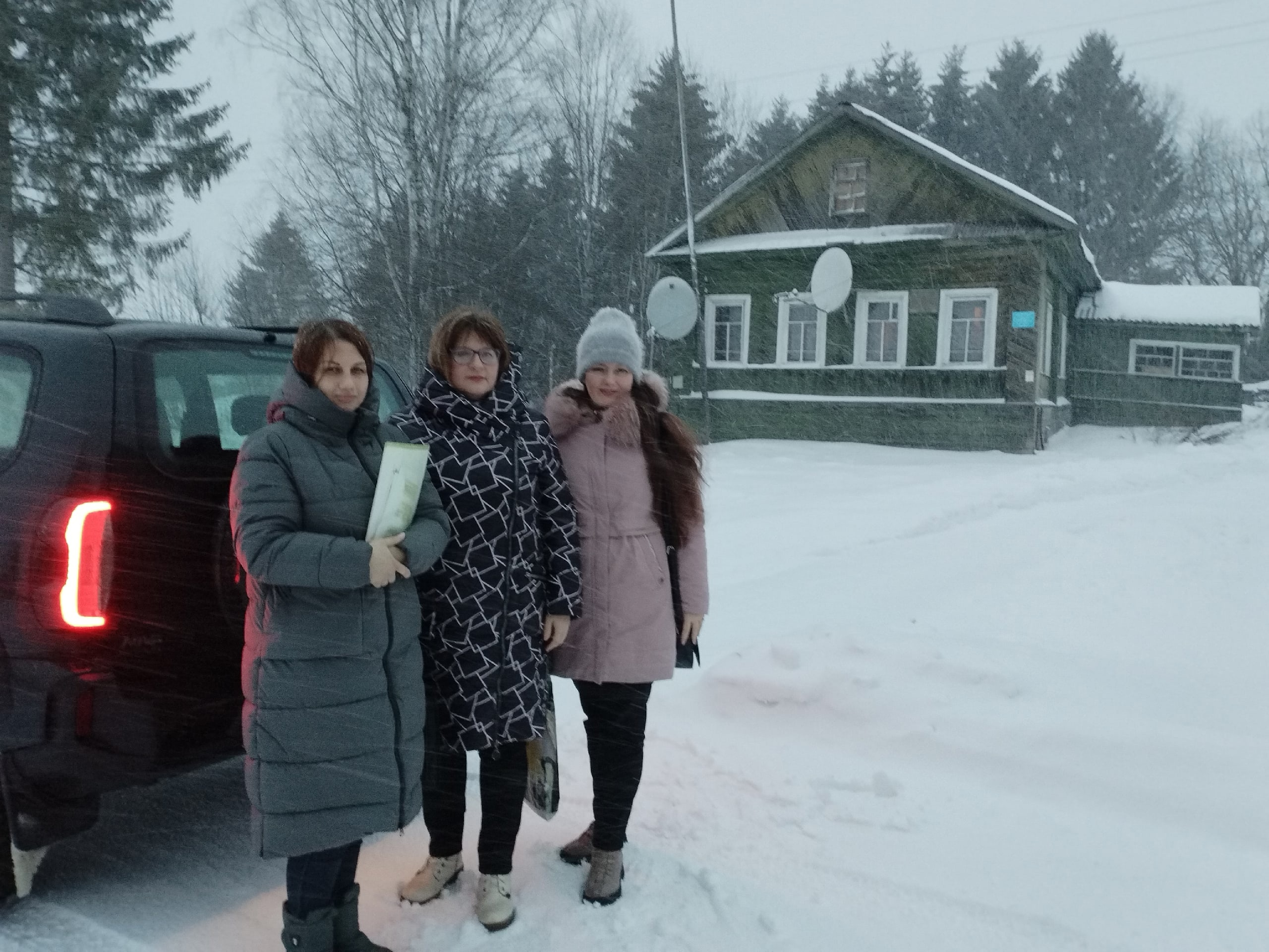 Выезд мобильной бригады в сельское поселение Ершовское