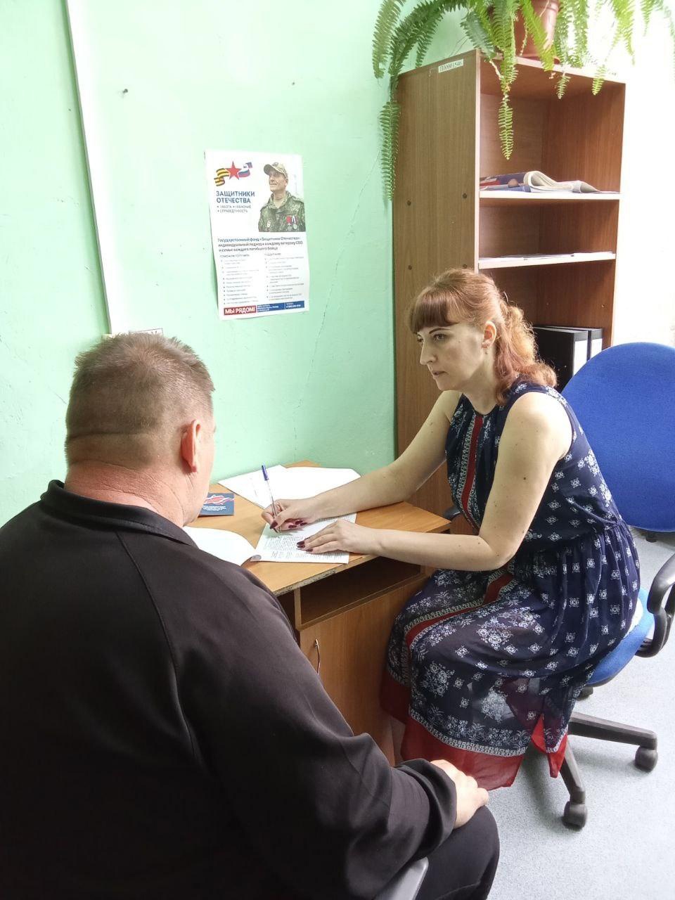 Помощь ветеранам СВО