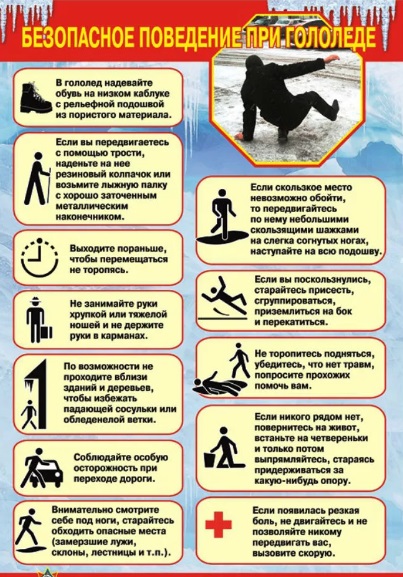 Меры предосторожности в зимний период