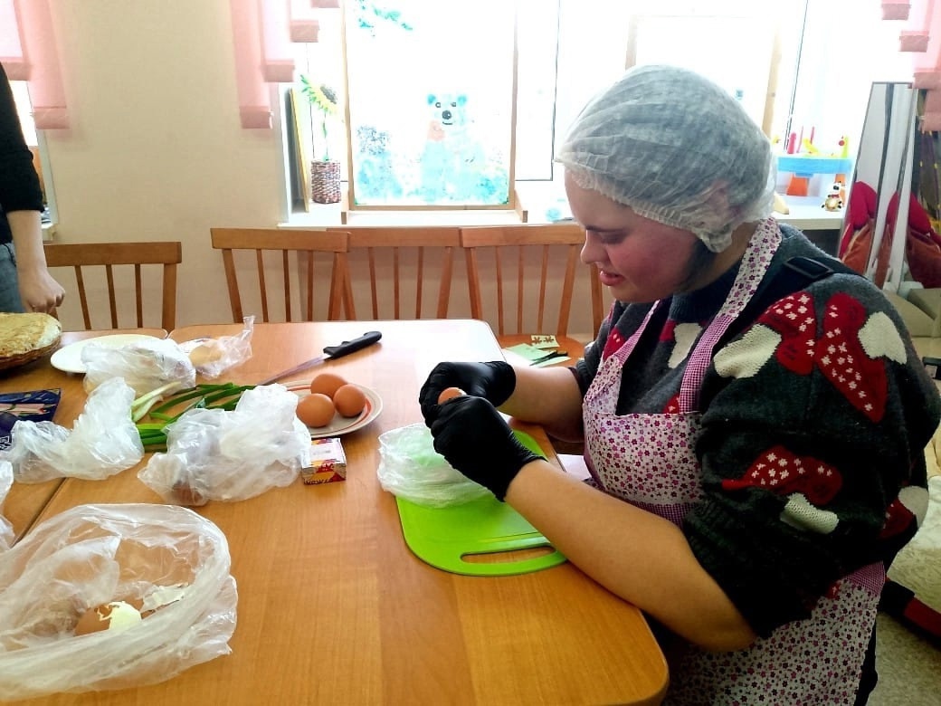 Кулинарное занятие «Весёлый блин»