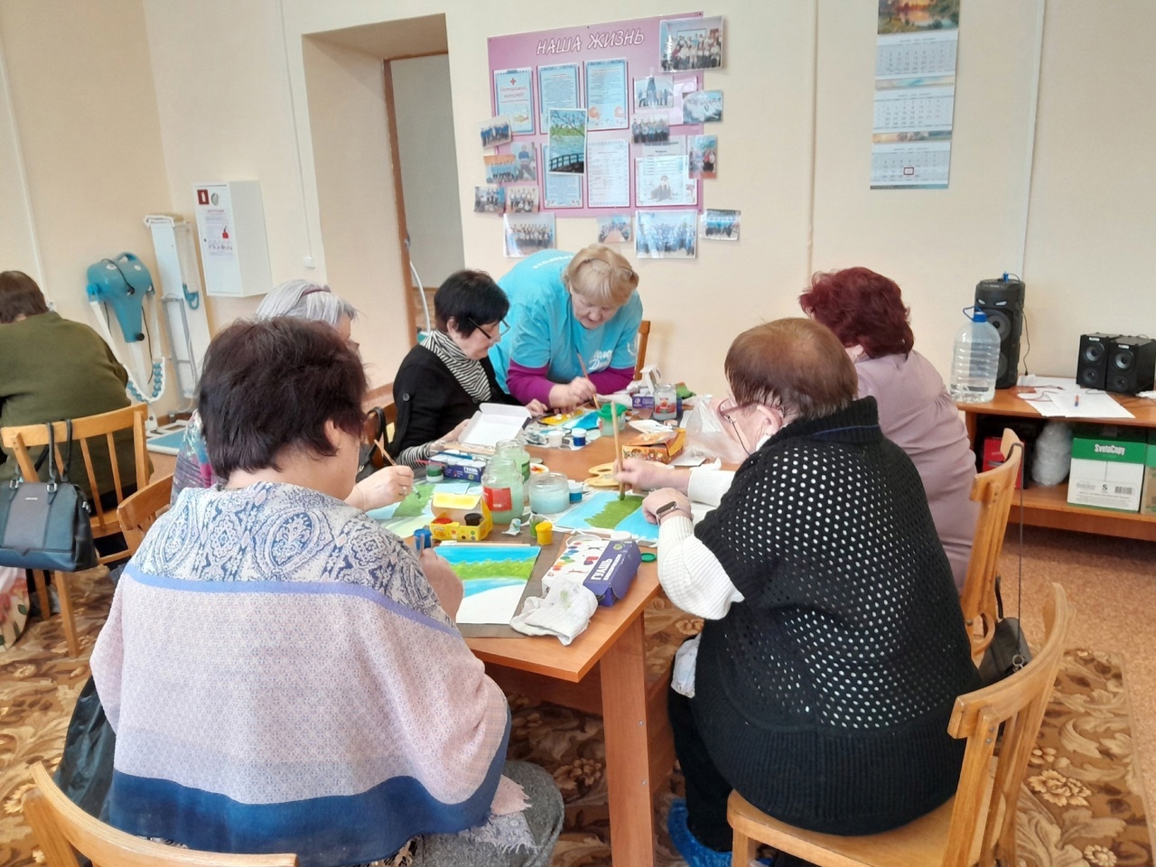 «Рисуем весенний пейзаж»