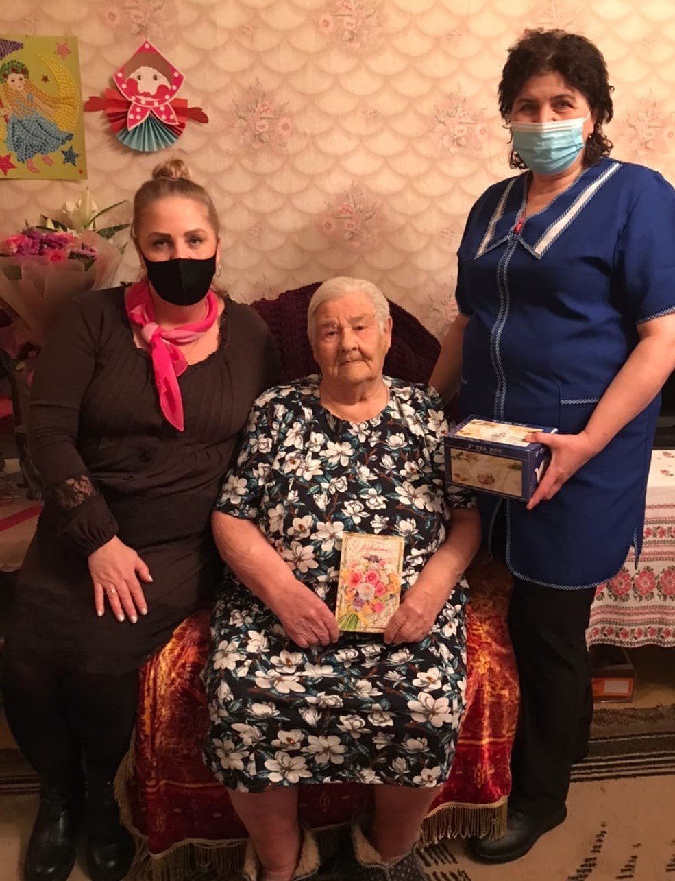 О юбилее получателя социальных услуг