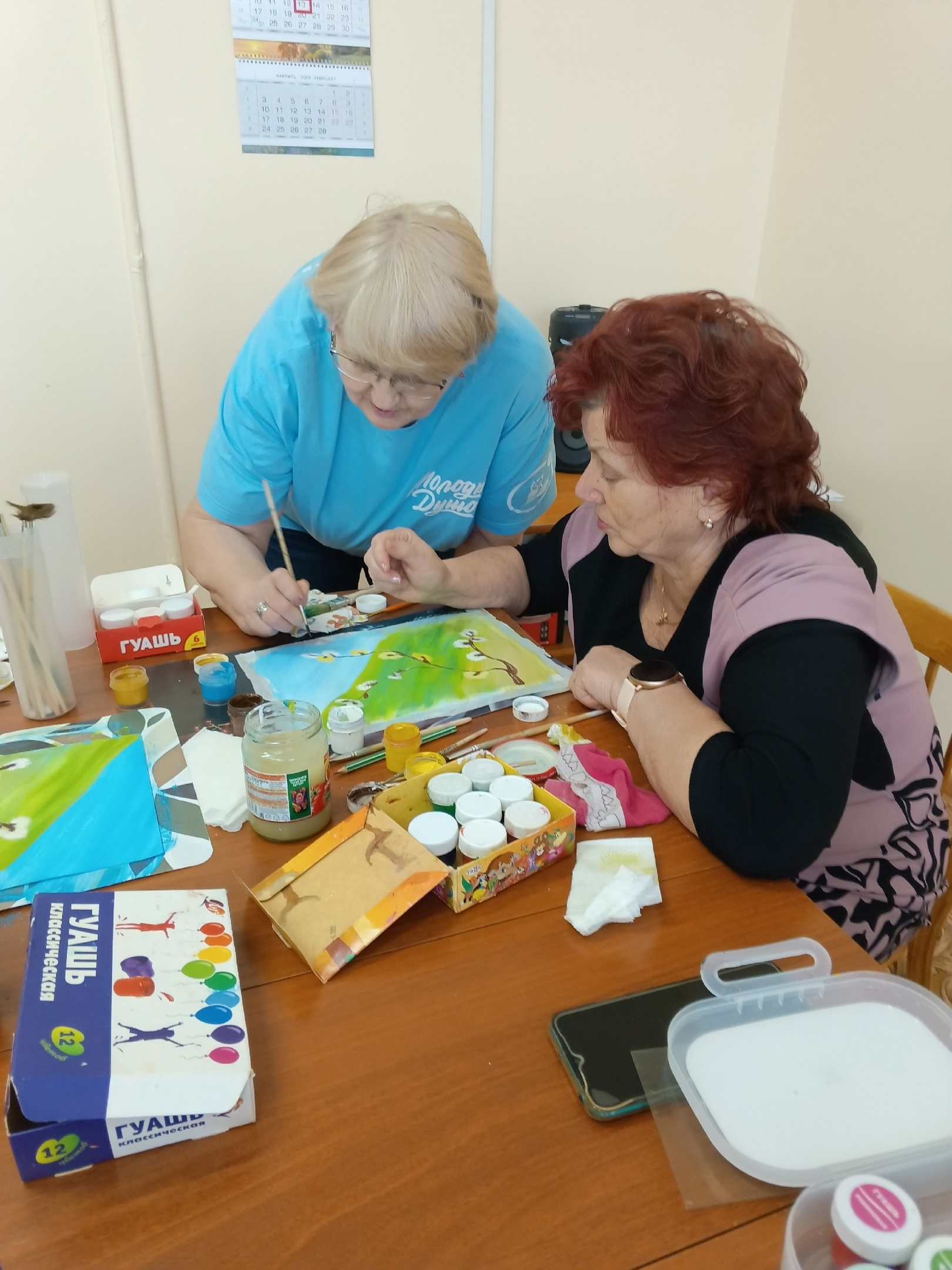 Мастер-класс по рисованию «Веточка вербы»