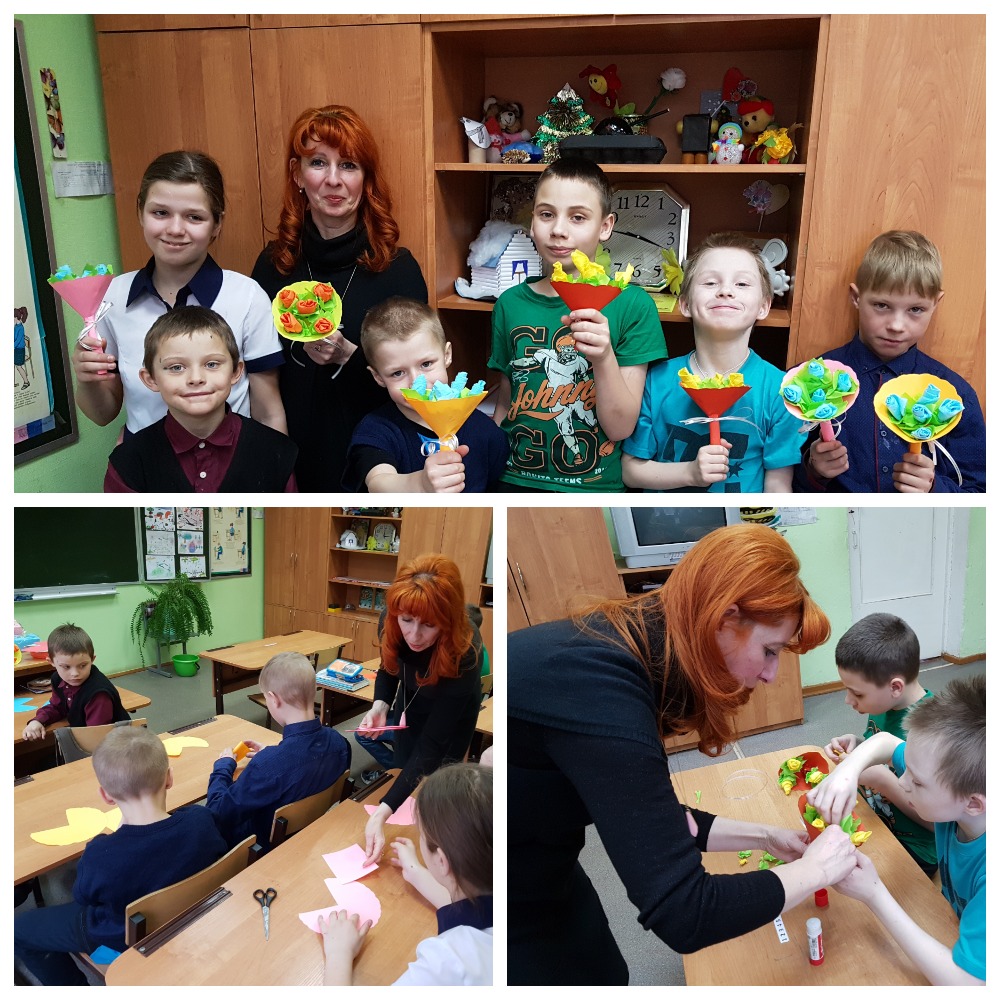 Мастер -класс, посвященный Международному женскому дню!