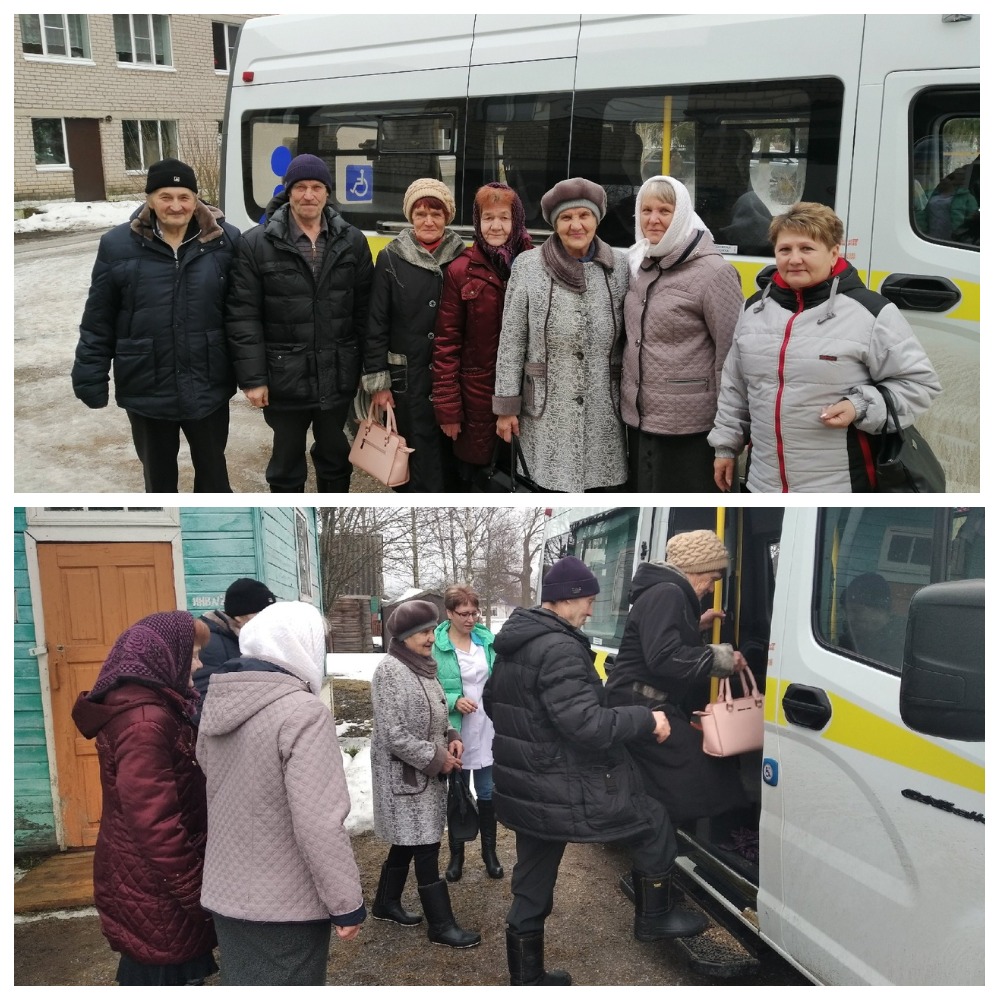 О доставке лиц старше 65 лет...