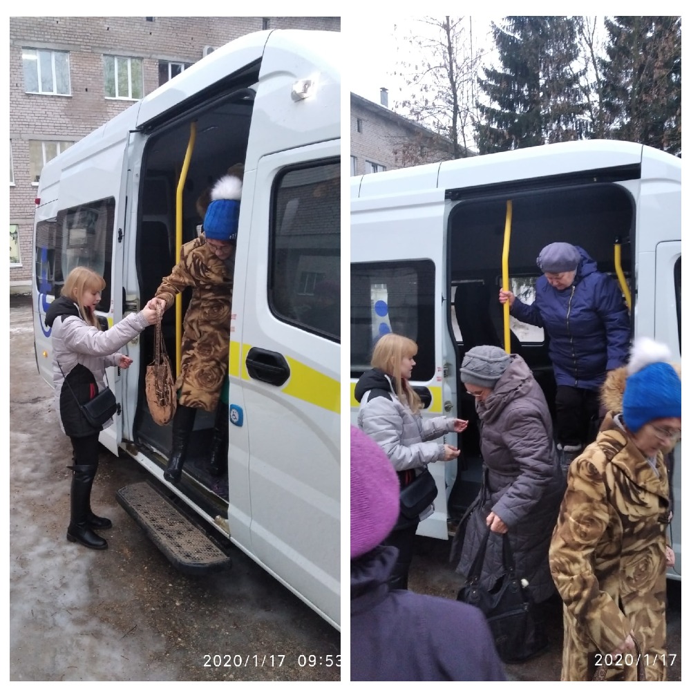 О доставке лиц старше 65 лет...