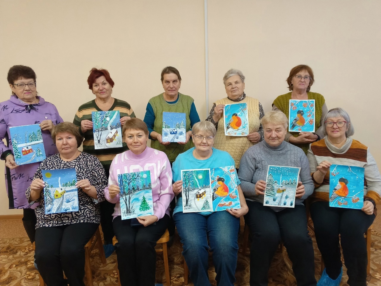 Практика «Изотерапия для старшего поколения и инвалидов»