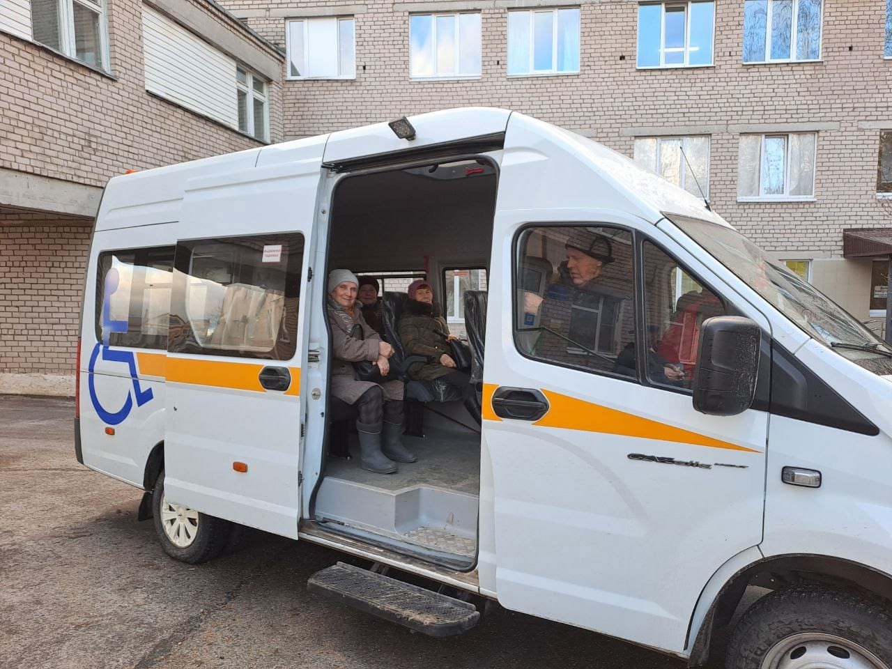  Мы доставляем граждан старше 60-ти