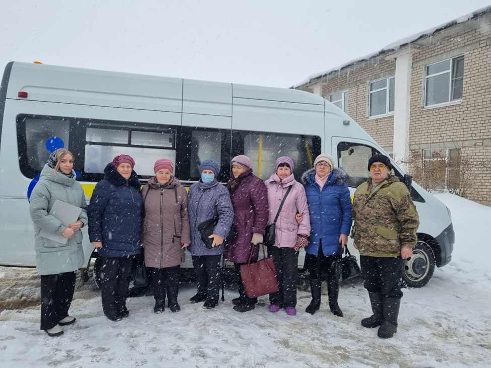 28 февраля 2024 года осуществлена доставка 7 граждан из Ершовского сельского поселения (д. Ершово)