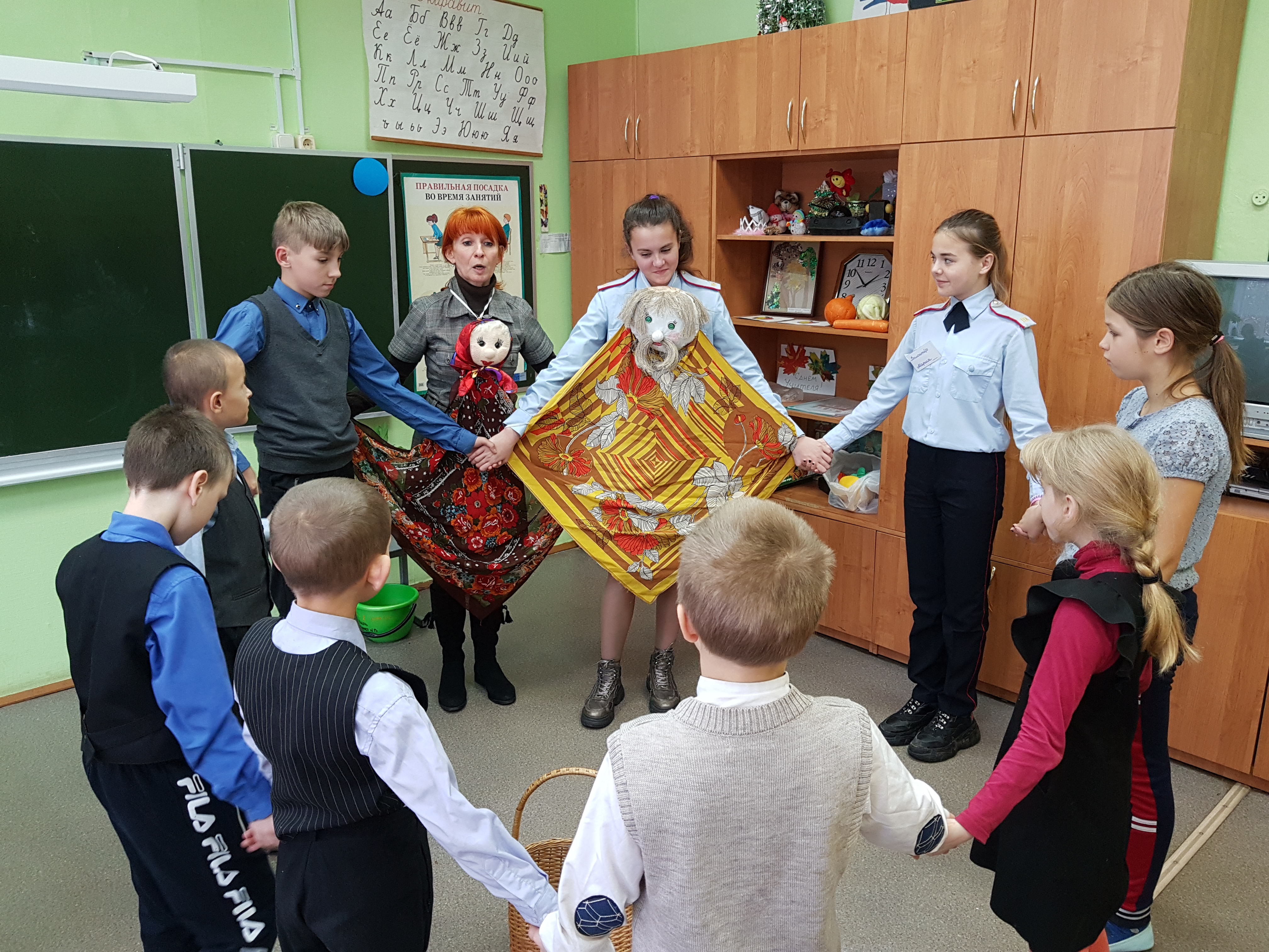 Мастер-класс по изготовлению русской тряпичной куклы Кувадки.