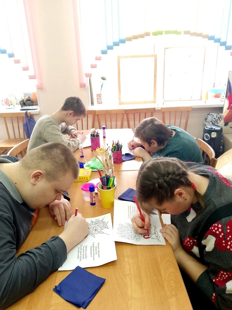 Поздравительная открытка «8 марта»