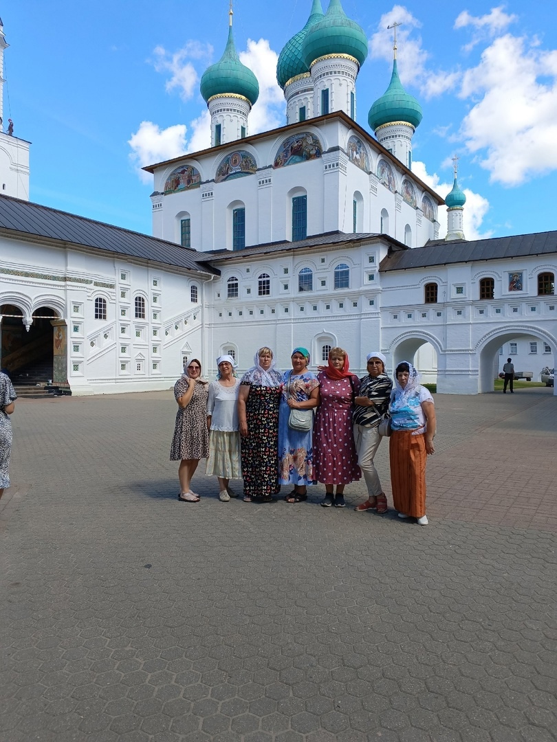 26 июля граждане старшего поколения побывали с экскурсией в г.Ярославль