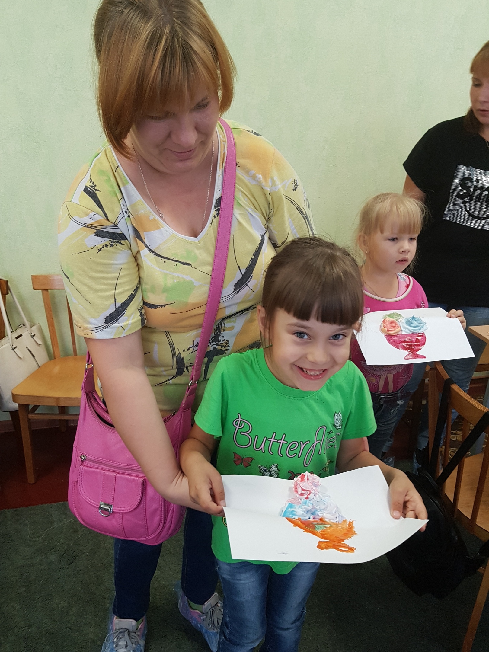 Мастер – класс по пенной монотипии