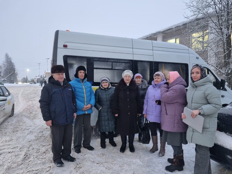 Первый выезд в этом году состоялся 17 января 2024 года в Сиземское сельское поселение (с. Чаромское)