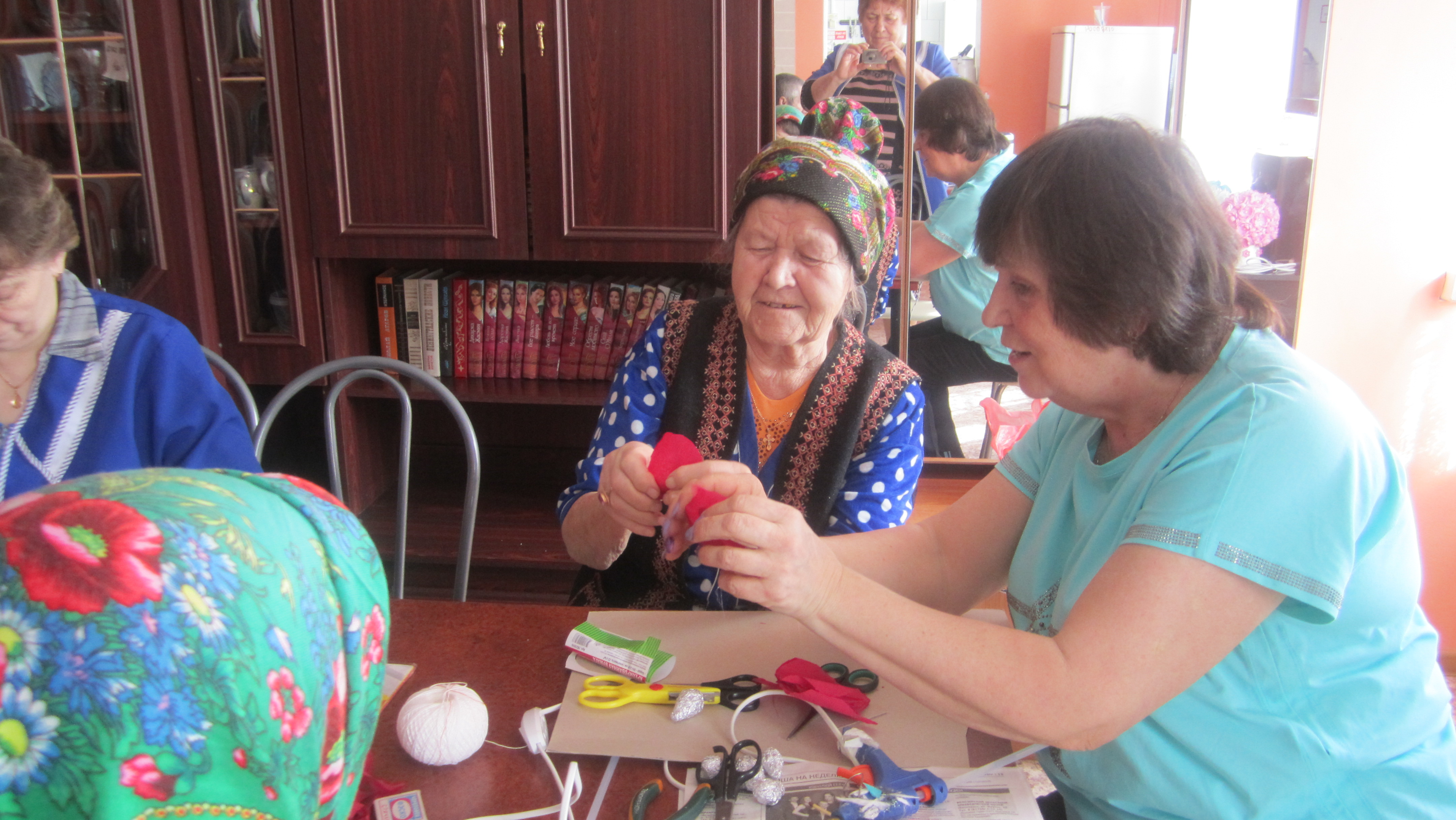 Мастер-класс для пожилых людей