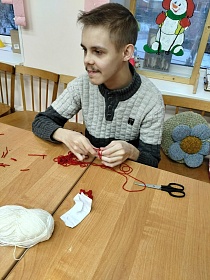 Получатели социальных услуг реабилитационной службы вновь окунулись в атмосферу творчества!